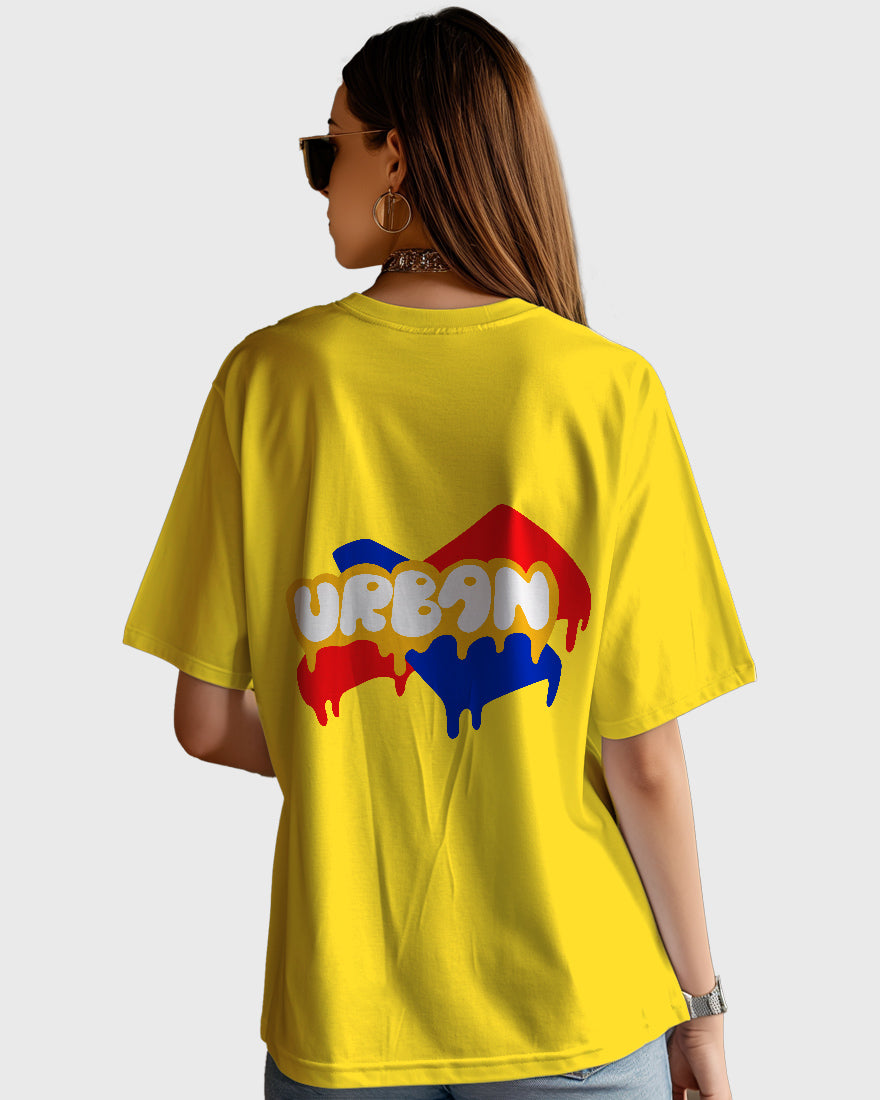 Womens Oversized TShirt Funky Urban