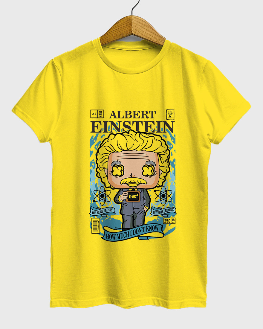 Womens Relaxed Fit TShirt Trending Albert Einstein