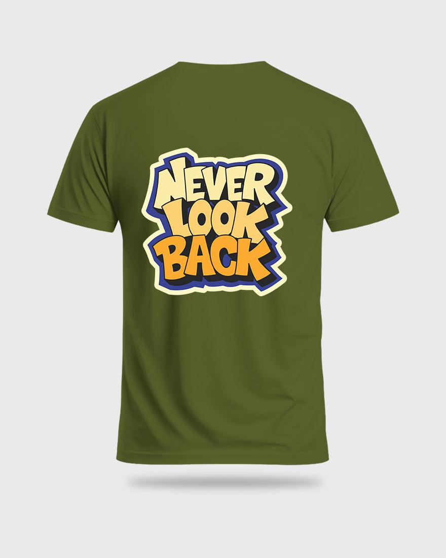 Mens Tshirt Funky Never look back - Metro Apes