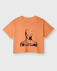 Womens Cropped TShirt Movies Batman