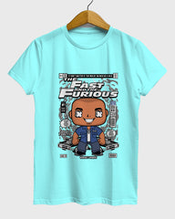 Womens Relaxed Fit TShirt Movies Fast & Furison