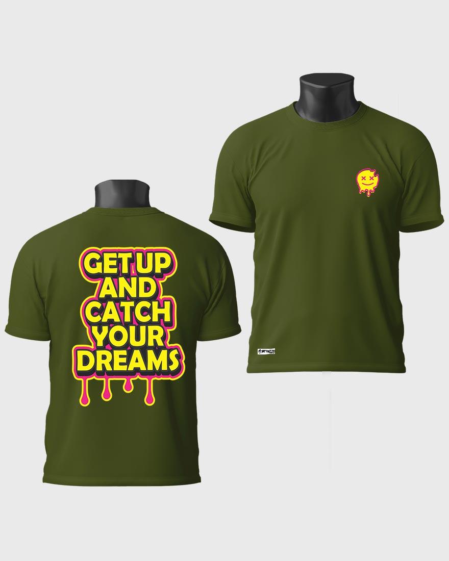 Mens Tshirt Funky Catch Your Dream - Metro Apes