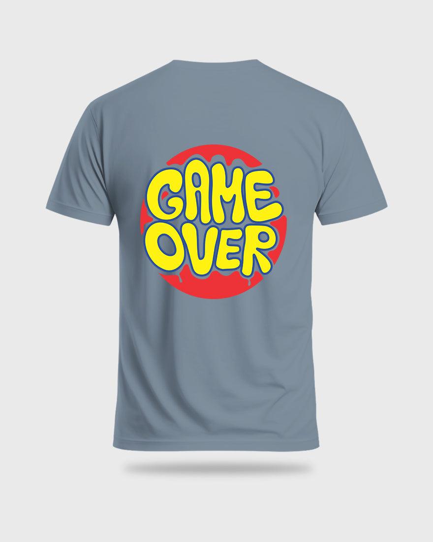 Mens Tshirt Funky Game Over - Metro Apes