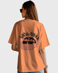 Womens Oversized TShirt Cartoon Sinchan