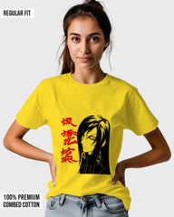 Womens Relaxed Fit TShirt Anime Naruto Orochimaru