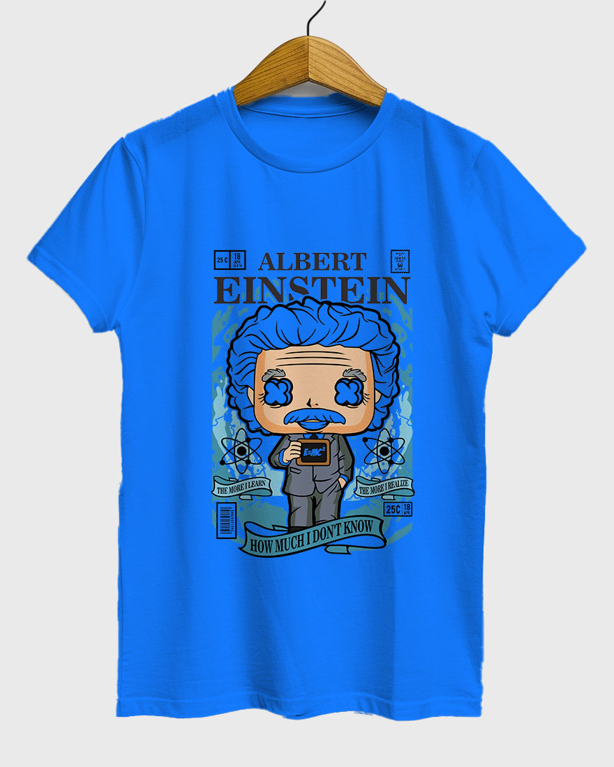 Womens Relaxed Fit TShirt Trending Albert Einstein