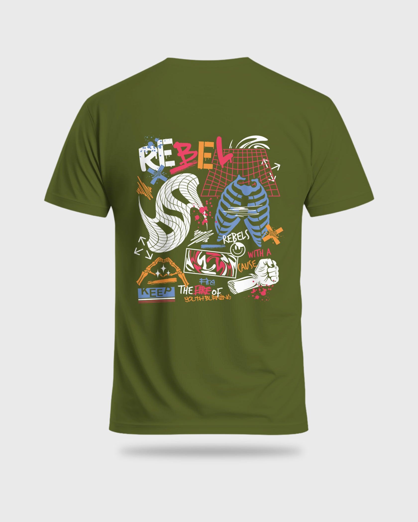 Mens Tshirt Funky Funky Rebel - Metro Apes