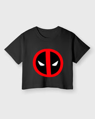 Womens Cropped TShirt Movies Deadpool