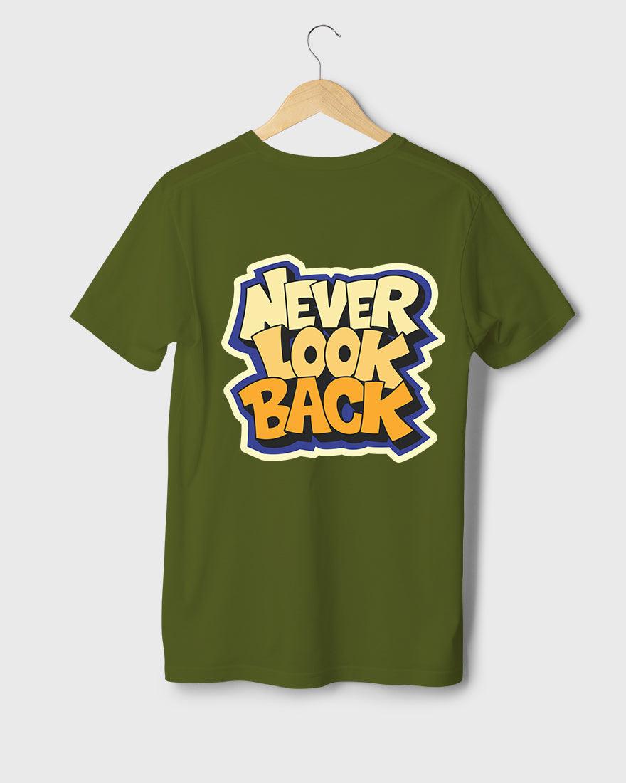 Mens Tshirt Funky Never look back - Metro Apes