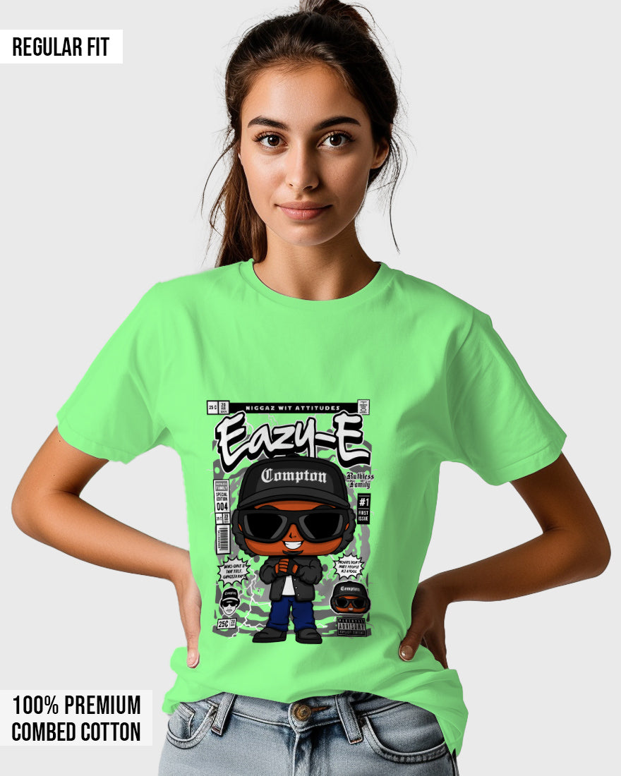 Womens Relaxed Fit TShirt Trending Eazy E