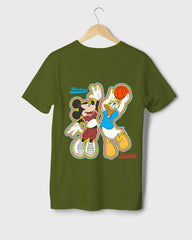 Mens T-Shirt Cartoon Disney Micky & Donald - Metro Apes