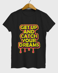 Womens Relaxed Fit TShirt Funky Getup And Catch