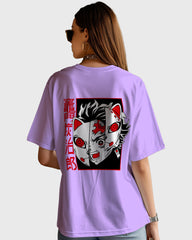 Womens Oversized TShirt Anime Chainsaw Man Tanjiro