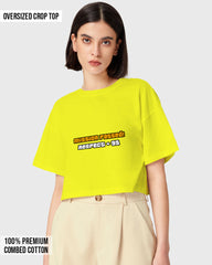 Womens Oversized Cropped TShirt Gaming Gta 2