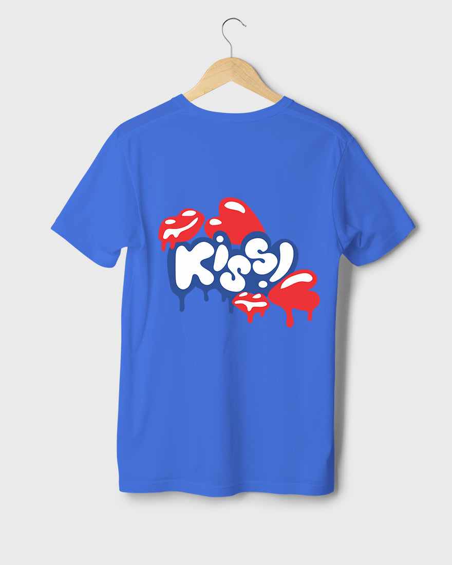 Mens Regular Tshirt Funky Kiss