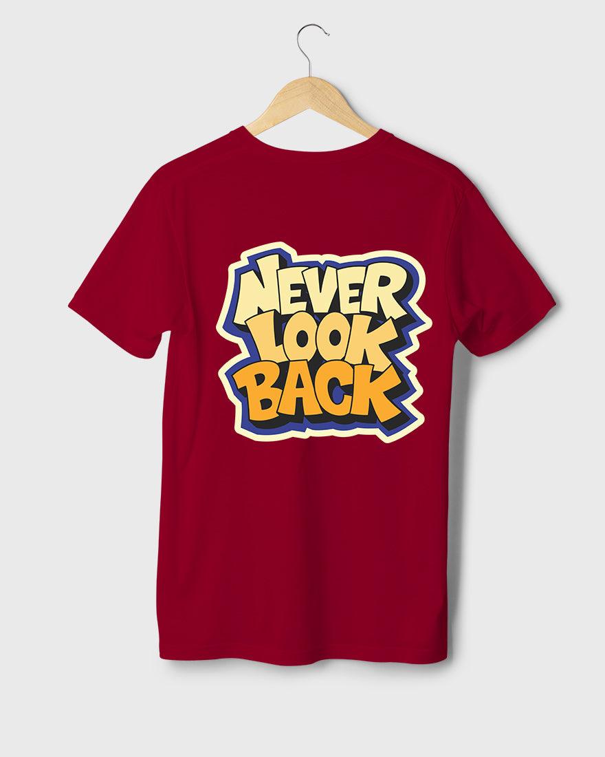 Mens Tshirt Funky Never look back - Metro Apes