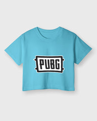 Womens Cropped TShirt Gaming Pubg 1