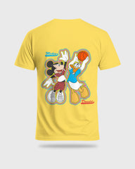 Mens T-Shirt Cartoon Disney Micky & Donald - Metro Apes