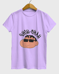 Womens Relaxed Fit TShirt Cartoon Sinchan