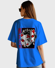 Womens Oversized TShirt Anime Chainsaw Man Tanjiro