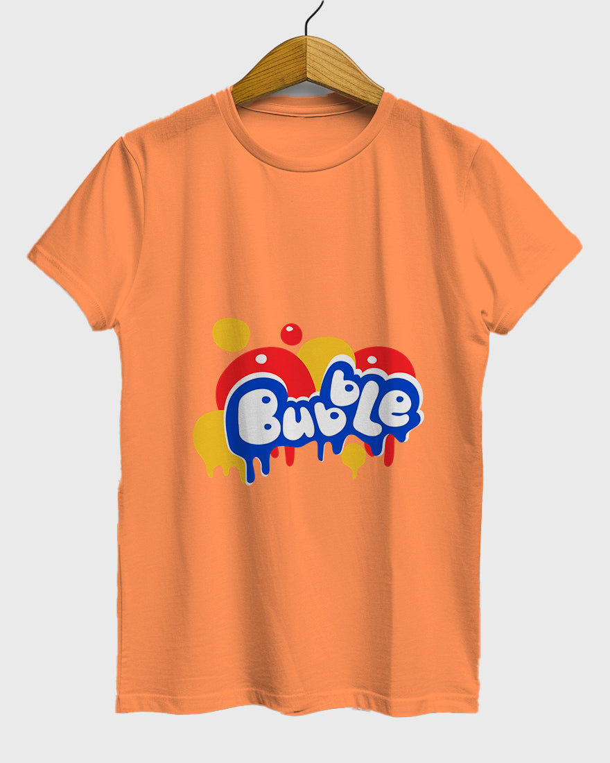 Womens Relaxed Fit TShirt Funky Bubble