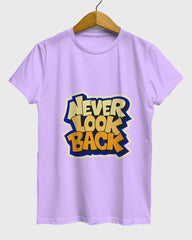 Womens Relaxed Fit TShirt Funky Neverlookback