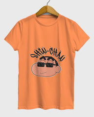 Womens Relaxed Fit TShirt Cartoon Sinchan