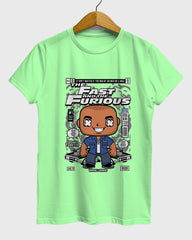 Womens Relaxed Fit TShirt Movies Fast & Furison