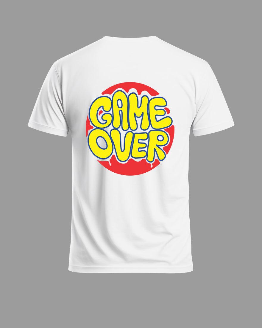 Mens Tshirt Funky Game Over - Metro Apes