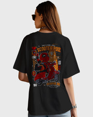 Womens Oversized TShirt Movies Dead Pool