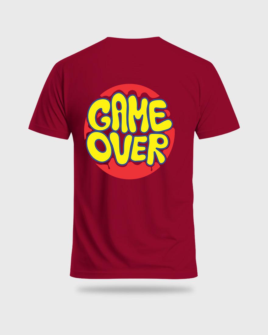 Mens Tshirt Funky Game Over - Metro Apes