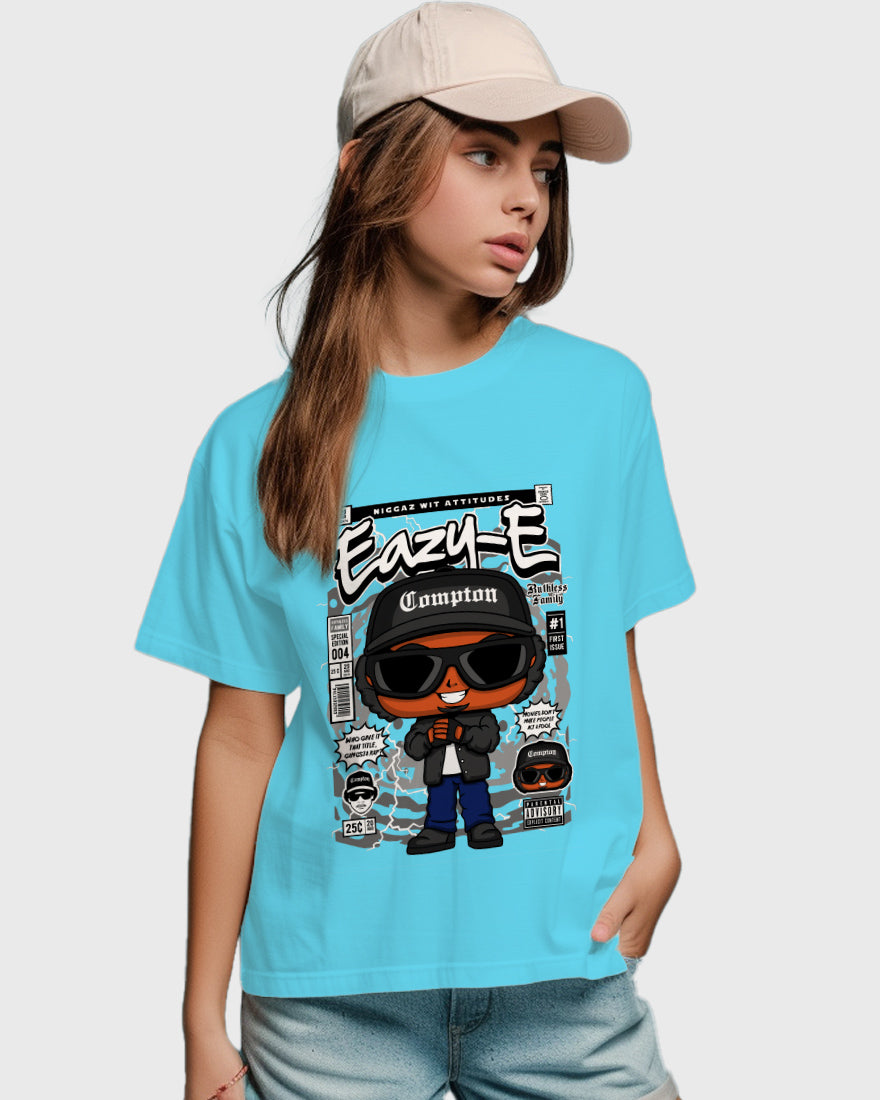 Womens Relaxed Fit TShirt Trending Eazy E