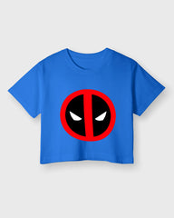 Womens Cropped TShirt Movies Deadpool