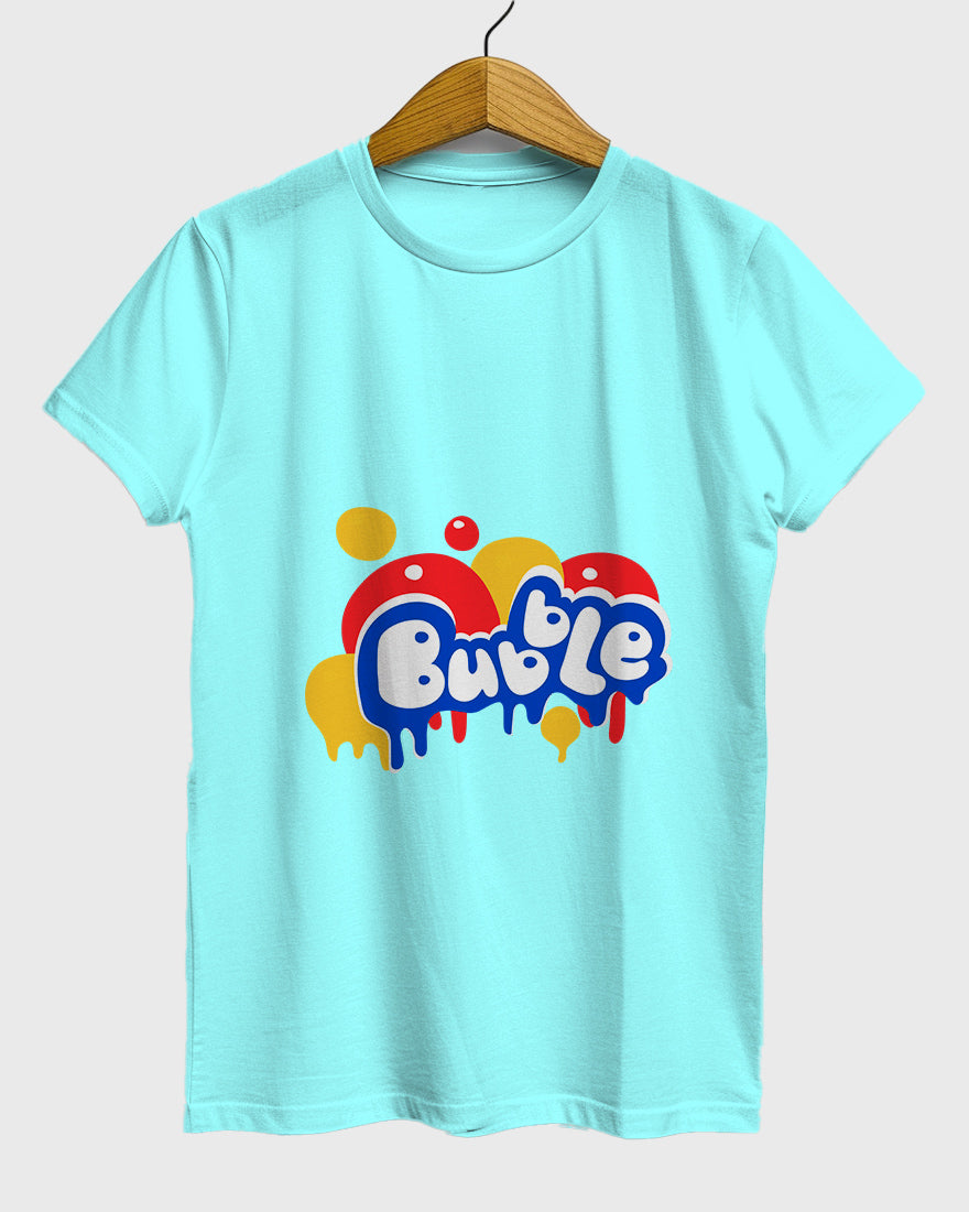 Womens Relaxed Fit TShirt Funky Bubble