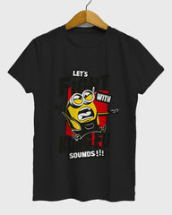 Womens Relaxed Fit TShirt Cartoon Minion