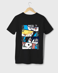 Mens Tshirt Anime Naruto Naruto Friends - Metro Apes