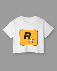 Womens Cropped TShirt Gaming Gta 1