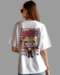 Womens Oversized TShirt Movies Harly Queen