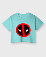 Womens Cropped TShirt Movies Deadpool