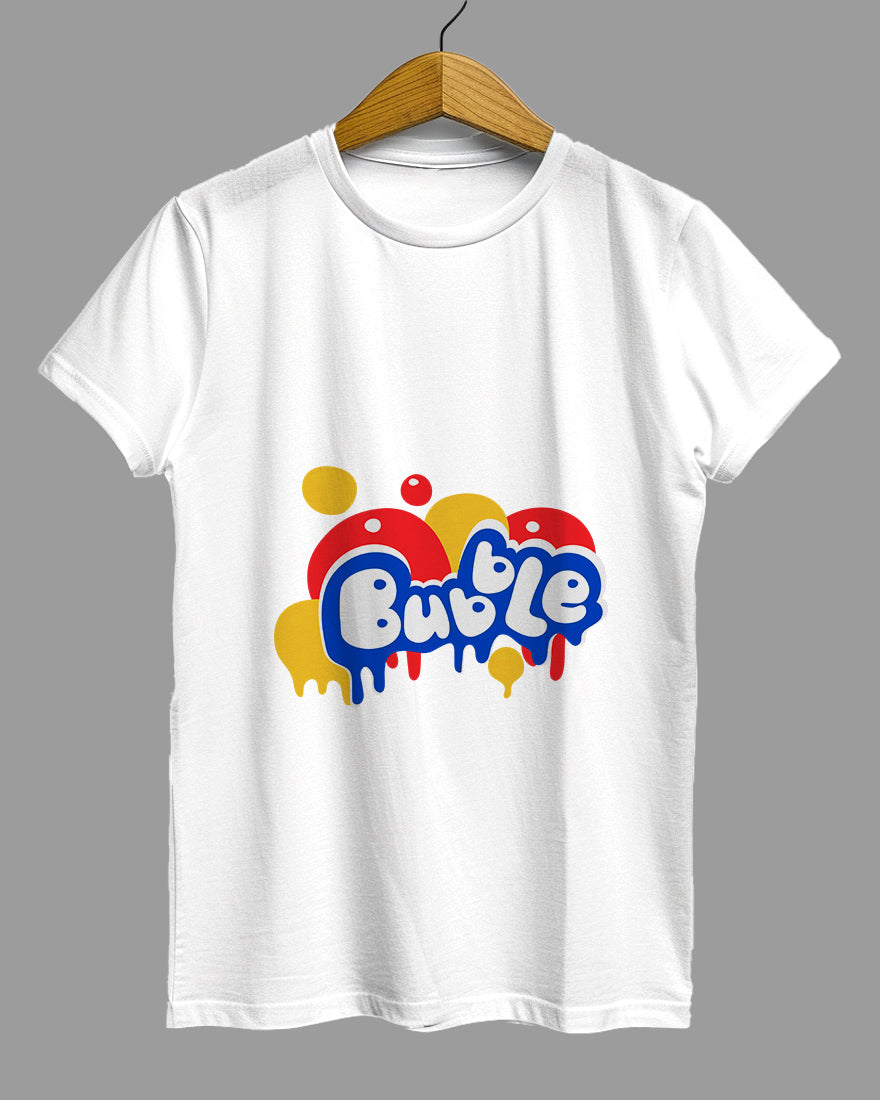 Womens Relaxed Fit TShirt Funky Bubble