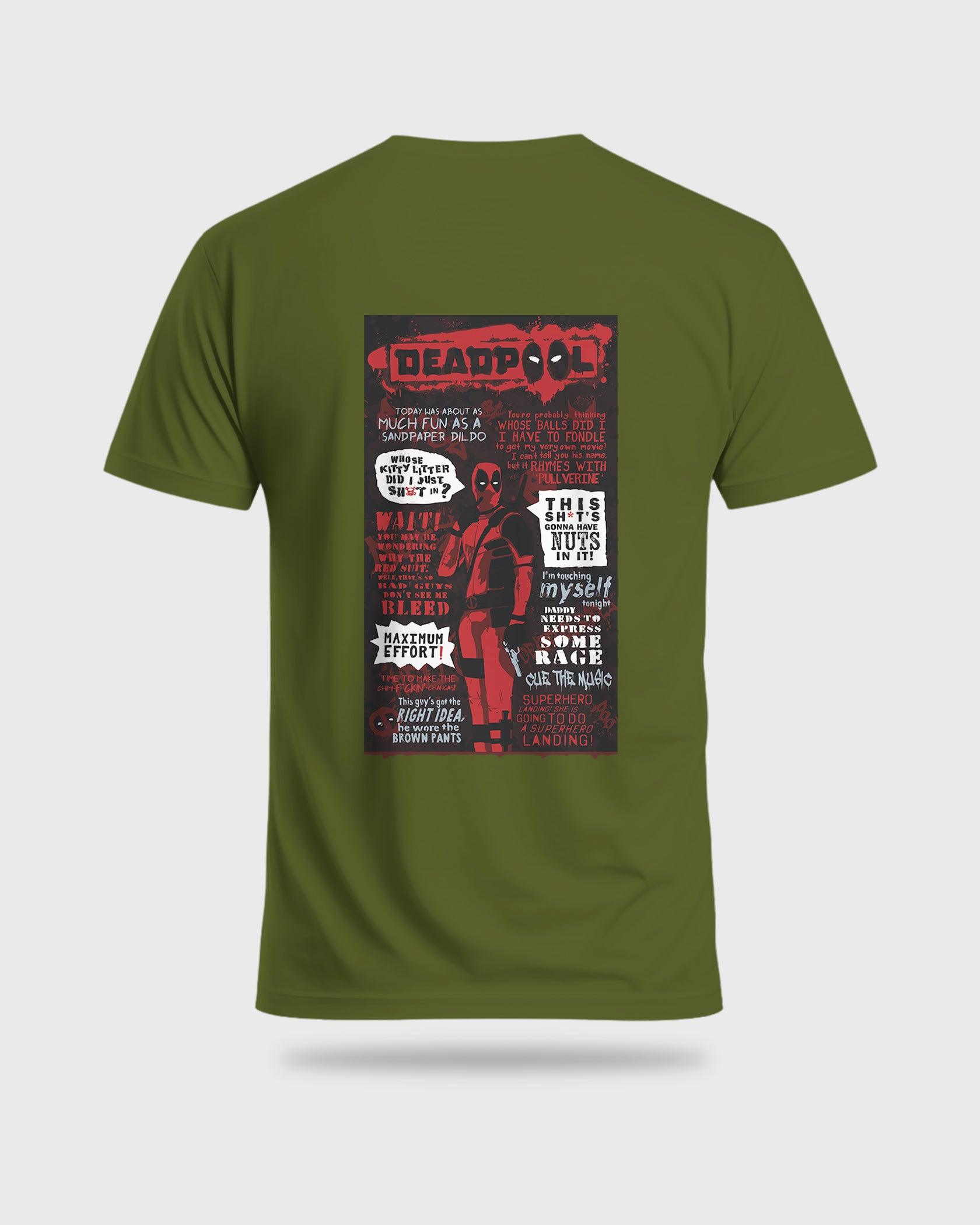 Mens Tshirt Movies & Series Deadpool Thisshits - Metro Apes