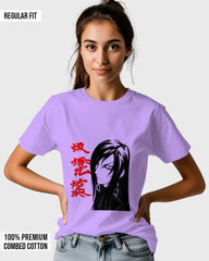 Womens Relaxed Fit TShirt Anime Naruto Orochimaru