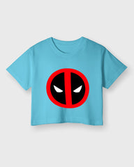 Womens Cropped TShirt Movies Deadpool