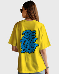 Womens Oversized TShirt Funky Be The Best