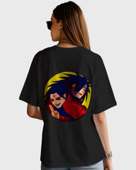 Womens Oversized TShirt Anime Naruto Orochimaru Naruto Hashirama & Madara