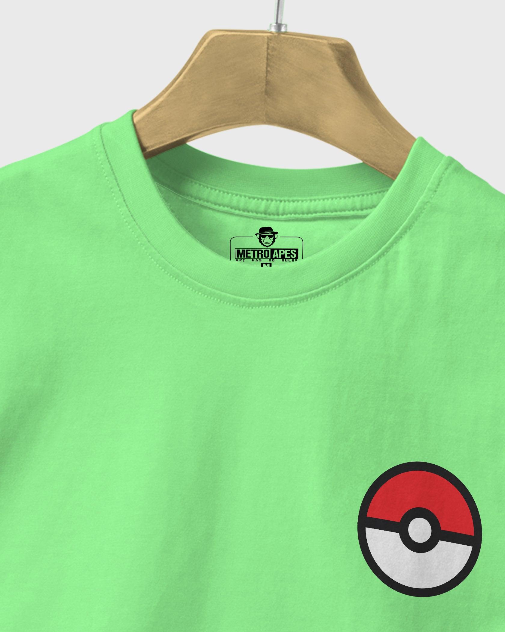 Mens T-Shirt Cartoon Pokemon Pikachu - Metro Apes