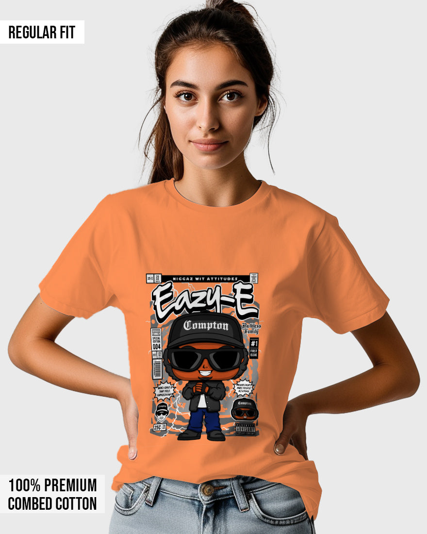 Womens Relaxed Fit TShirt Trending Eazy E