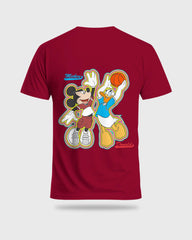 Mens T-Shirt Cartoon Disney Micky & Donald - Metro Apes