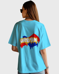 Womens Oversized TShirt Funky Urban