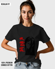 Womens Relaxed Fit TShirt Anime Naruto Orochimaru